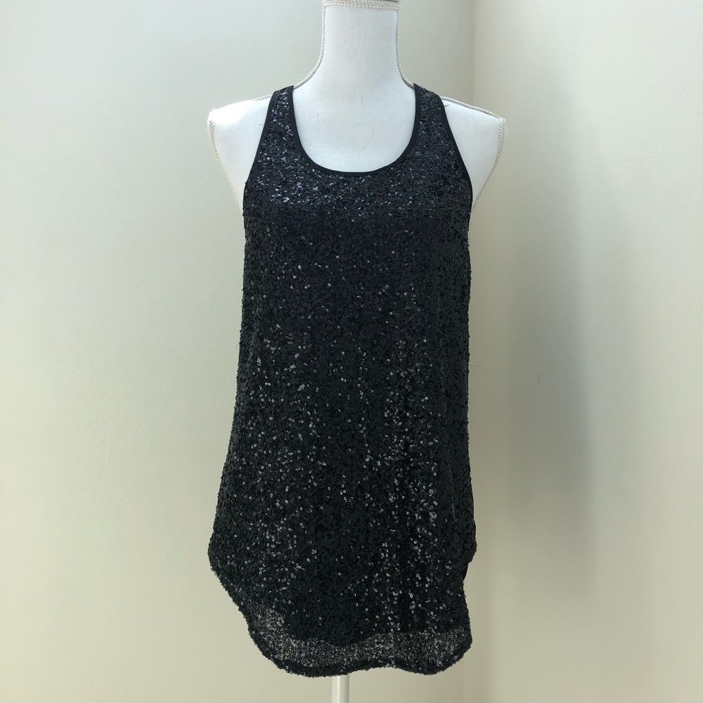 🖤Lovers + Friends sequin tank🖤